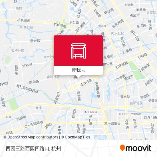 西园三路西园四路口地图