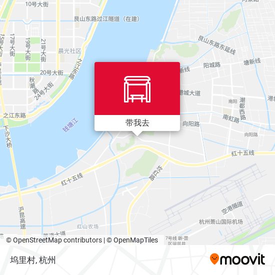 坞里村地图