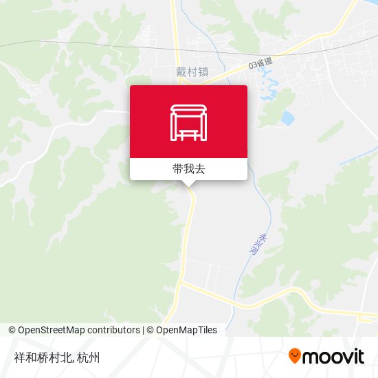 祥和桥村北地图