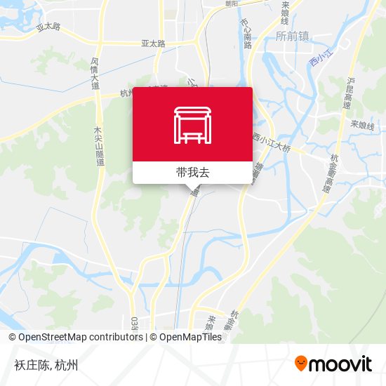 袄庄陈地图
