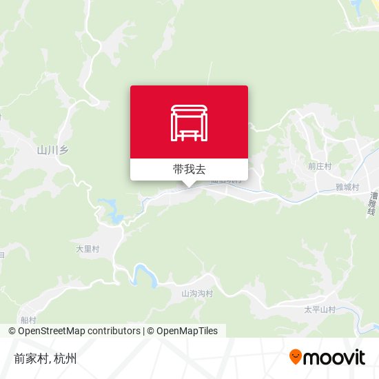 前家村地图