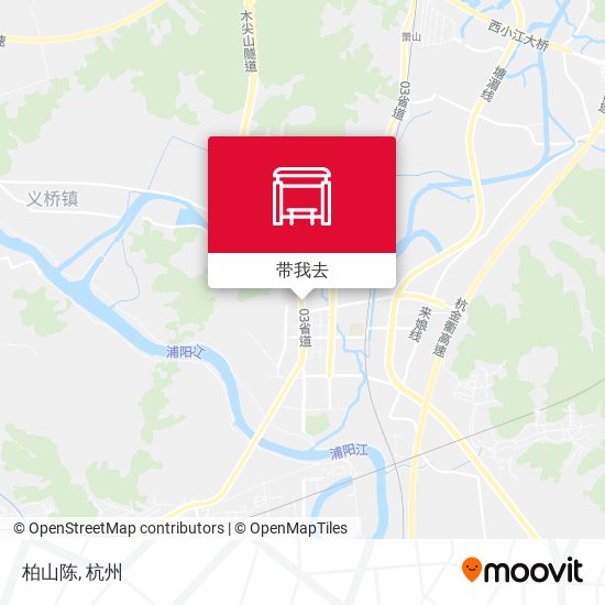 柏山陈地图