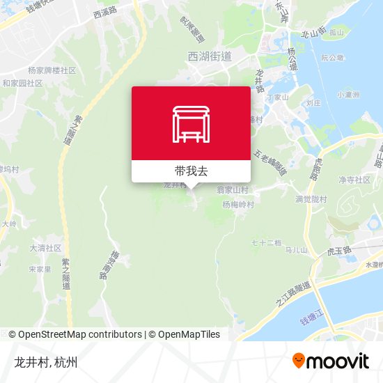 龙井村地图