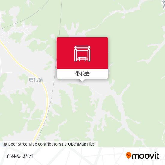 石柱头地图