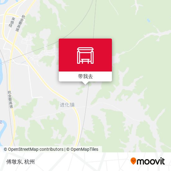 傅墩东地图