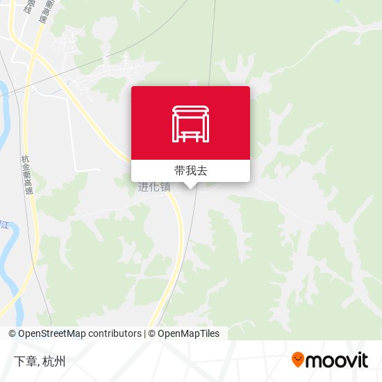下章地图