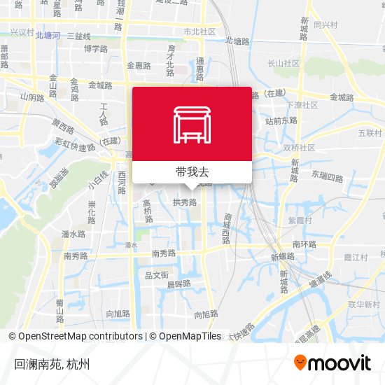 回澜南苑地图