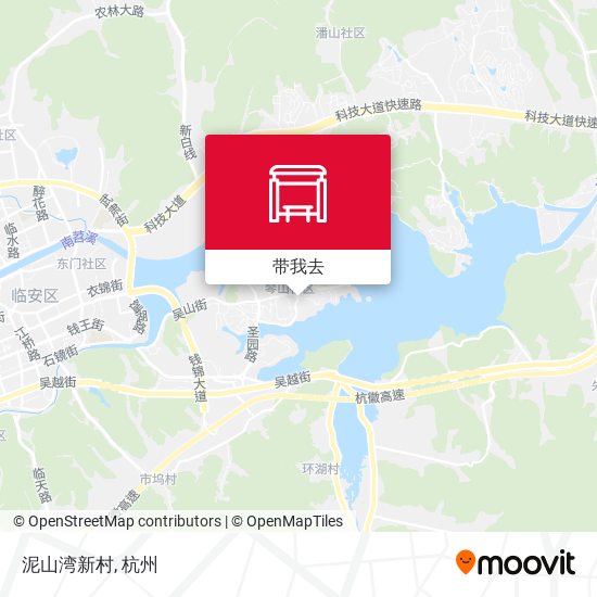泥山湾新村地图