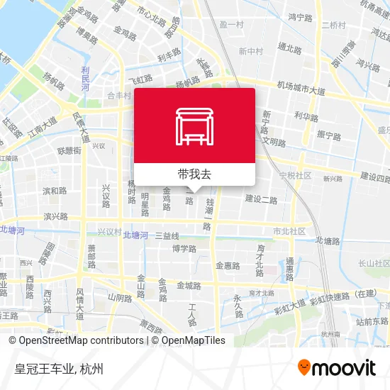 皇冠王车业地图