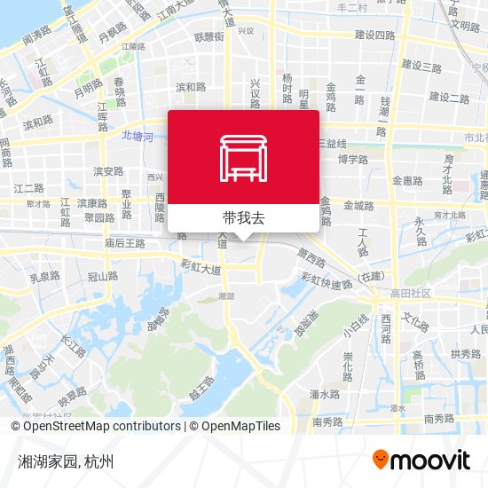 湘湖家园地图