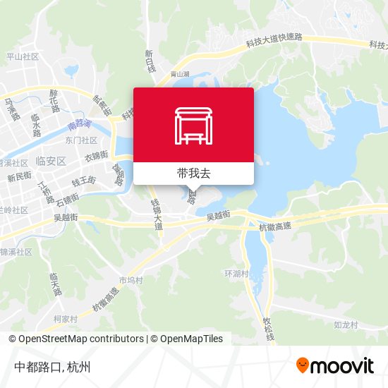 中都路口地图
