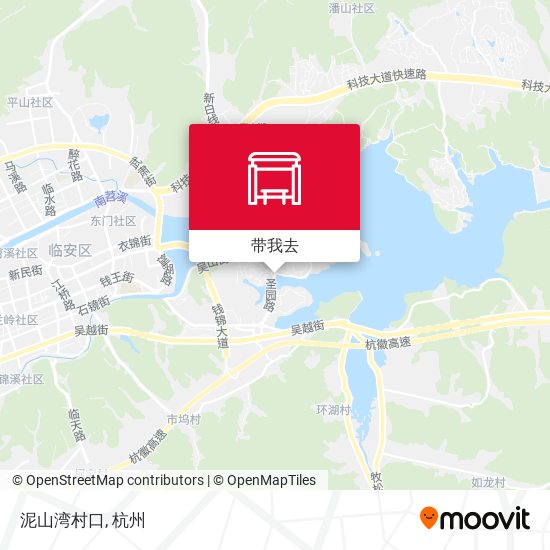 泥山湾村口地图