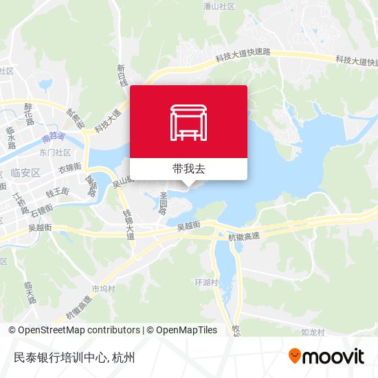 民泰银行培训中心地图
