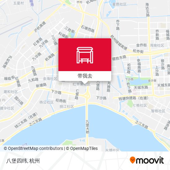 八堡四纬地图