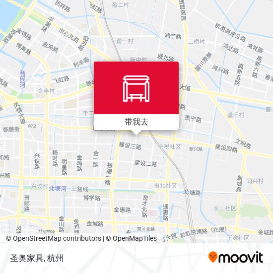 圣奥家具地图