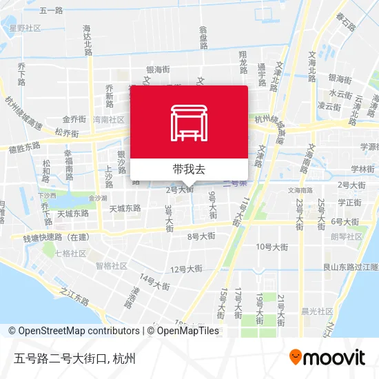 五号路二号大街口地图