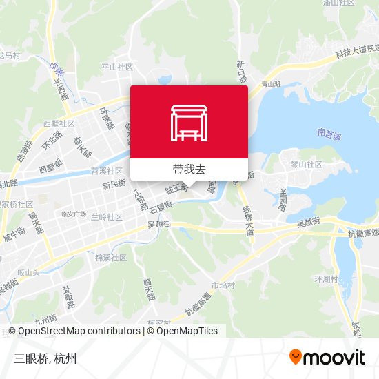 三眼桥地图