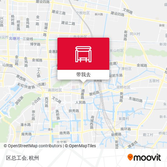 区总工会地图