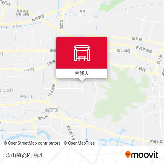 坎山商贸桥地图