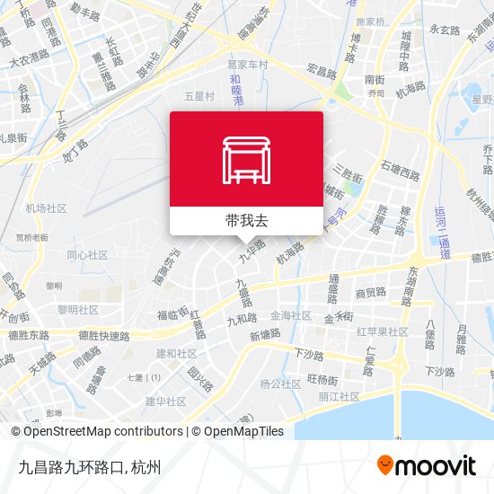 九昌路九环路口地图