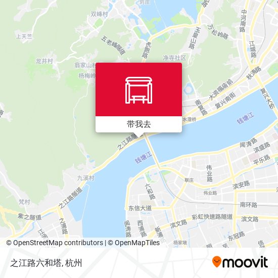 之江路六和塔地图