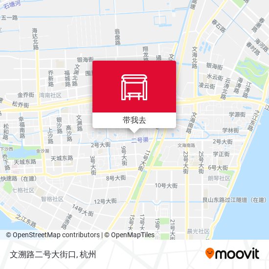 文溯路二号大街口地图