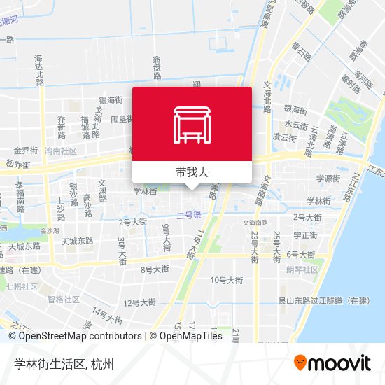 学林街生活区地图