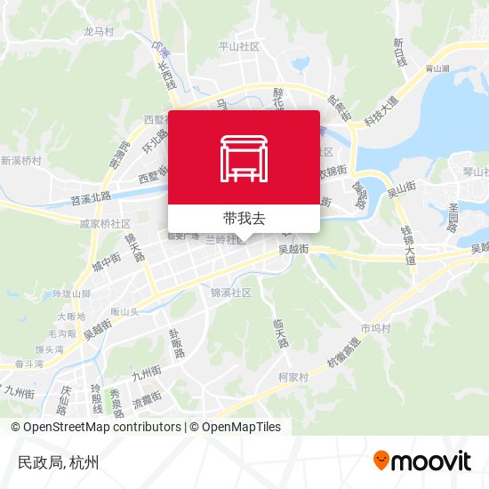 民政局地图