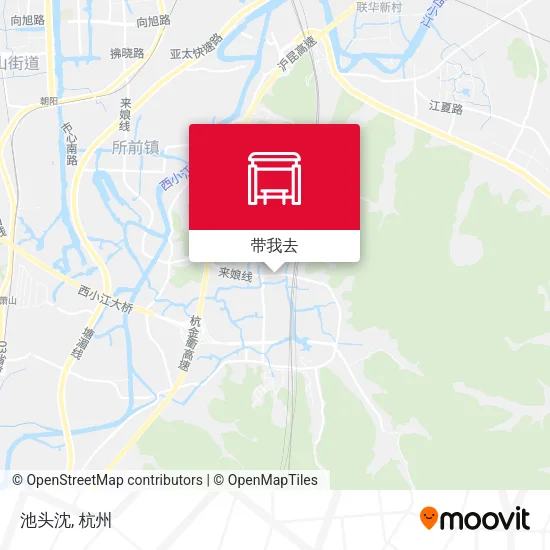 池头沈地图