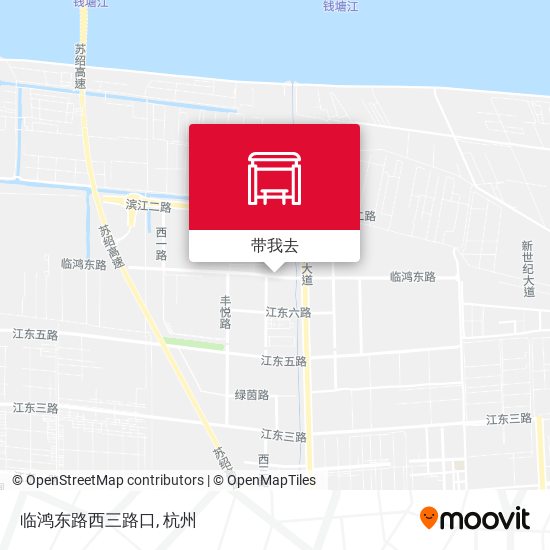 临鸿东路西三路口地图