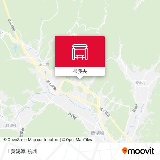 上黄泥潭地图