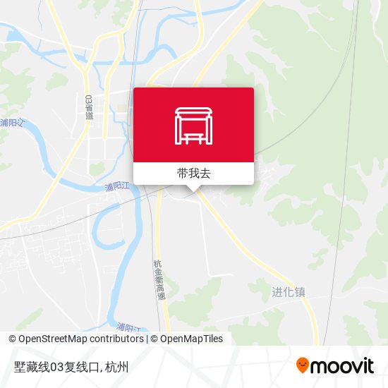 墅藏线03复线口地图