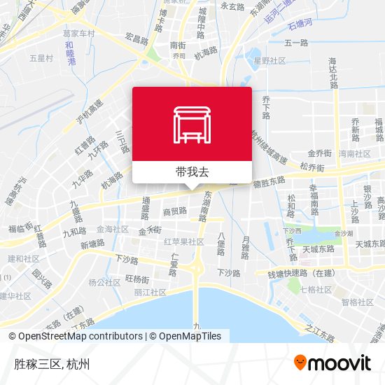 胜稼三区地图
