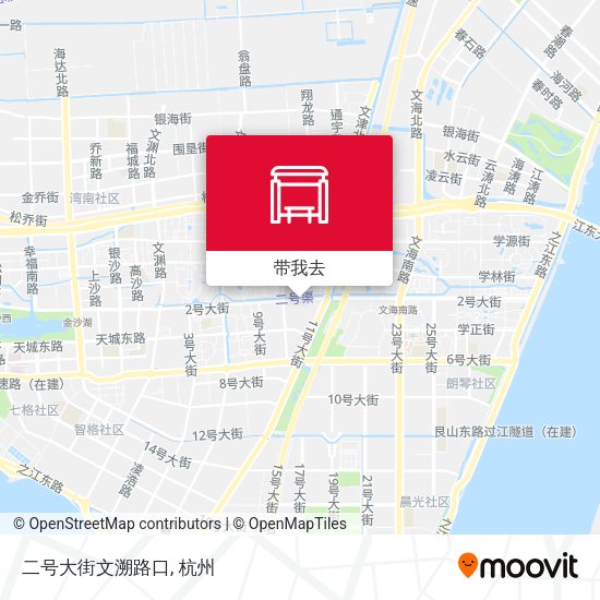 二号大街文溯路口地图