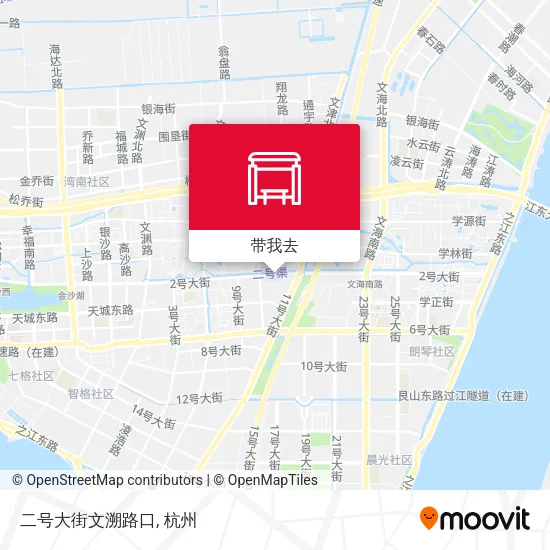二号大街文溯路口地图