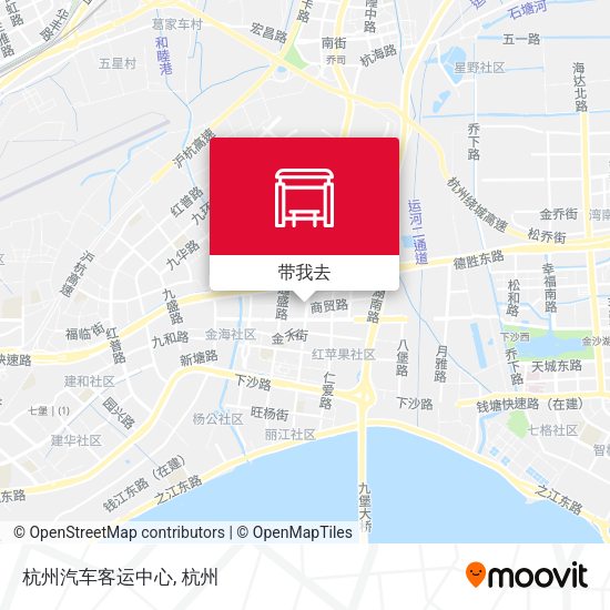 杭州汽车客运中心地图