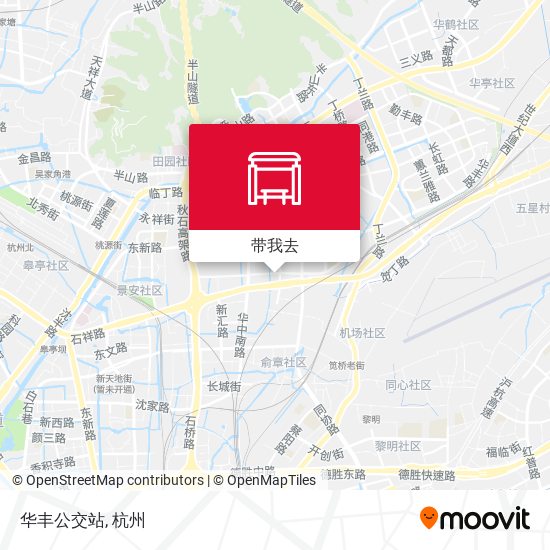 华丰公交站地图