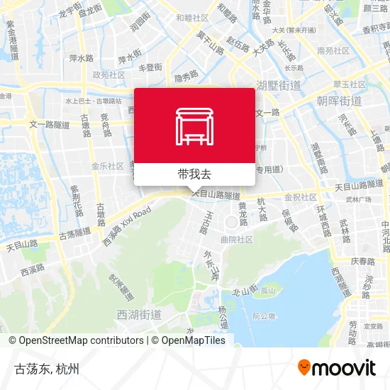 古荡东地图
