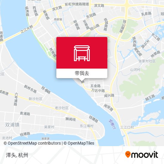 潭头地图