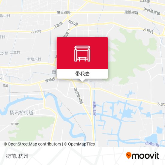 衙前地图