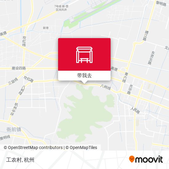 工农村地图