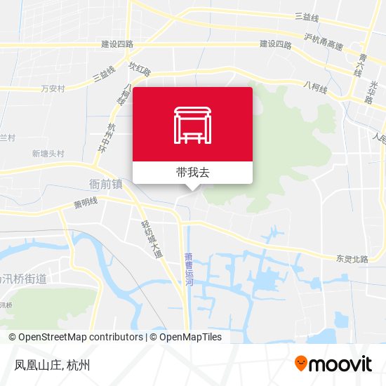 凤凰山庄地图