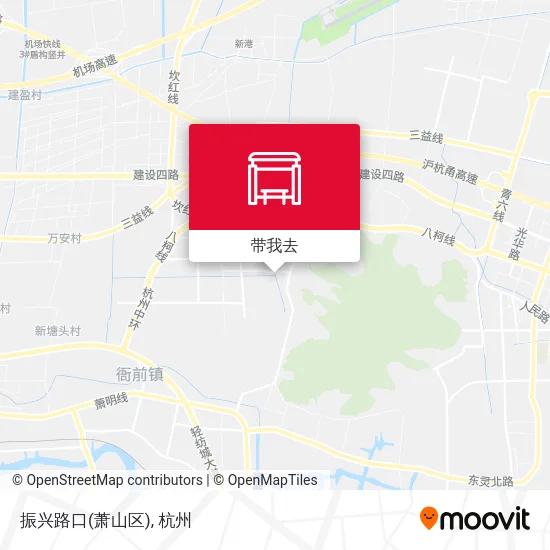 振兴路口(萧山区)地图