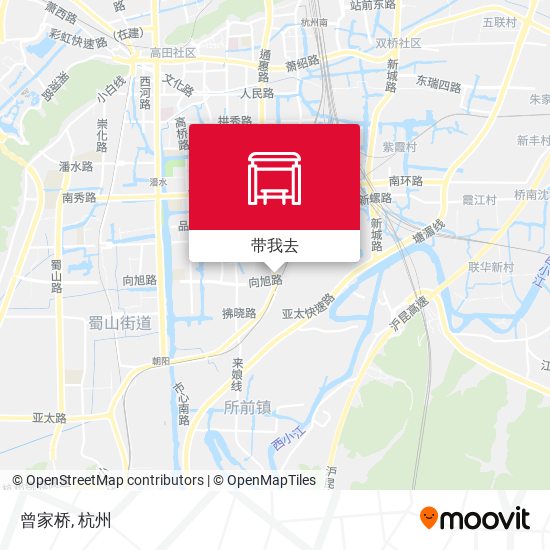 曾家桥地图