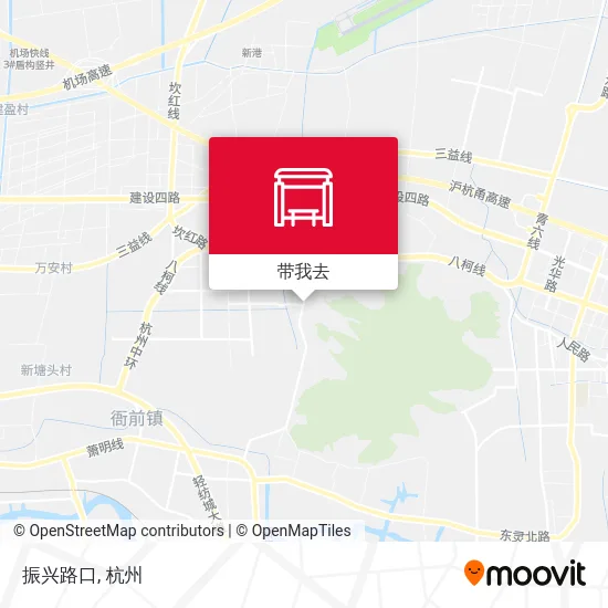 振兴路口地图
