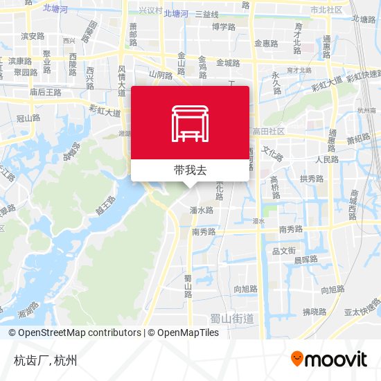 杭齿厂地图