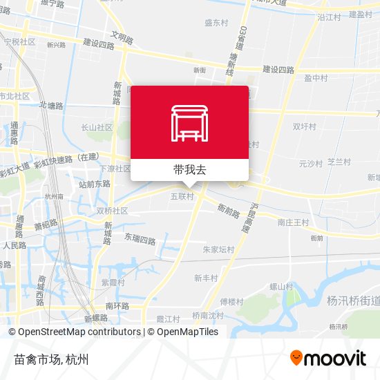 苗禽市场地图