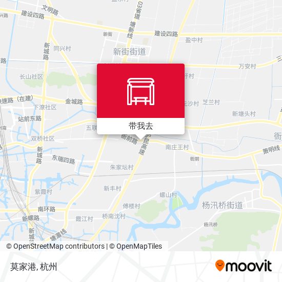 莫家港地图