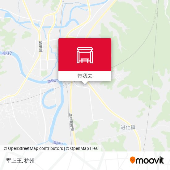 墅上王地图
