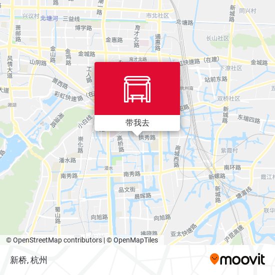 新桥地图